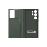 Étui Smart View avec porte-carte Galaxy S23 Ultra Kaki – Image 3