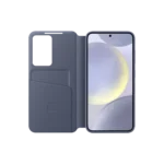 Étui Smart View avec porte-carte pour Galaxy S24 Violet – Image 3