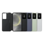 Étui Smart View avec porte-carte pour Galaxy S24 Violet – Image 6