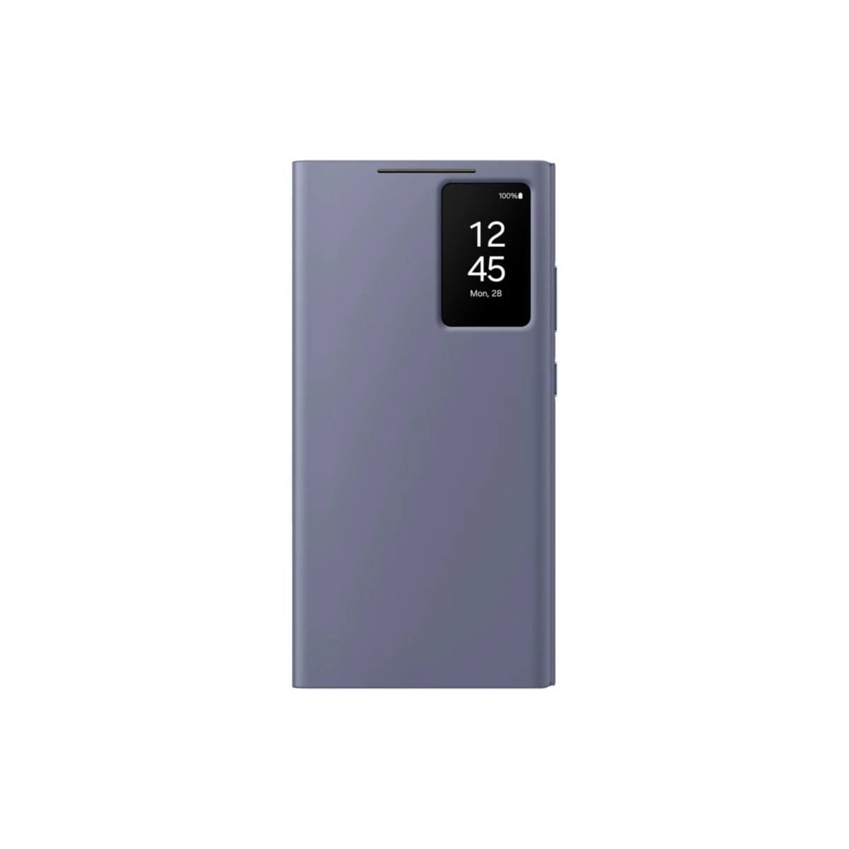 Étui Smart View avec porte-carte pour Galaxy S24 Ultra Violet