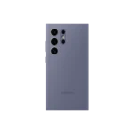 Étui Smart View avec porte-carte pour Galaxy S24 Ultra Violet – Image 2