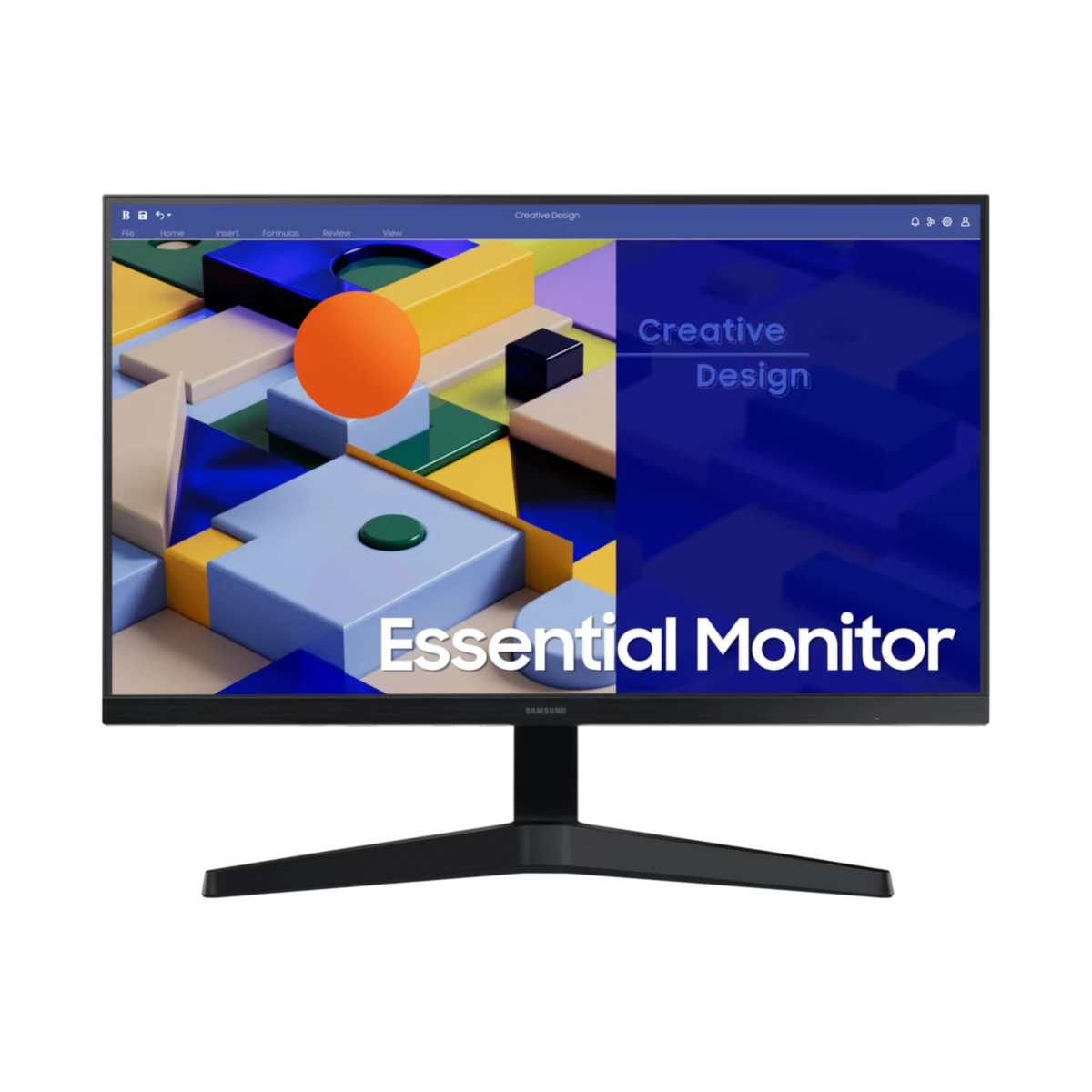 24" Essential Monitor S3 S31C Black 24"