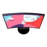 24" Essential Curved Monitor S3 Black 24" – Image 7