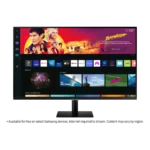 Moniteur 4K 32 " avec expérience Smart TV Black 32"