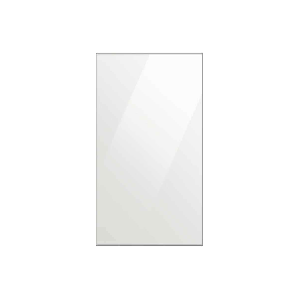 Panel Bespoke - Porte du Haut - Glam White  (Verre Miroité) compatible avec RB34A6B0EAP Glam White (Verre Miroité)