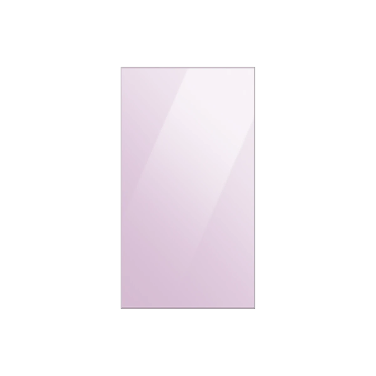 Panel Bespoke - Porte du Haut - Glam Lavender (Verre Miroité) compatible avec RB34A6B0EAP Glam Lavender (Verre Miroité)