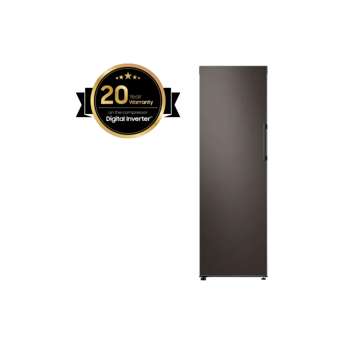 Bespoke Congélateur Convertible en réfrigérateur, 315L , No Frost, RZ32T774005 Charbon 315 L