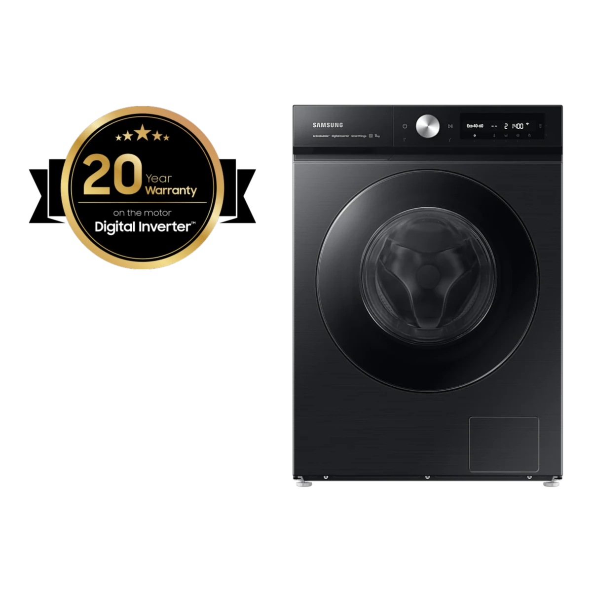 Lave-Linge Bespoke AI EcoBubble 11 kg - WW11B1744DGBMF Black 11 kg