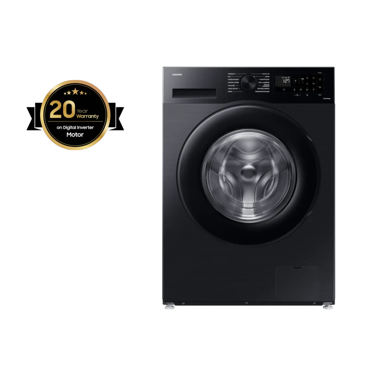 Lave-Linge AI Energy 8 kg Black 8 kg